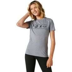 Dámské triko Fox W Pinnacle Ss Tech Tee Graphite Dámské triko Fox W Pinnacle Ss Tech Tee Graphite