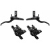 brzda kotoučová SHIMANO Deore MT410 p+z (850+1600 mm) komplet bez kotoučů (zadní J-kit)