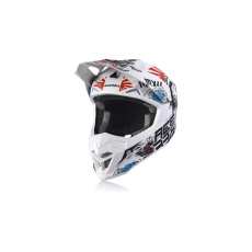 Acerbis motokros přilba Profile 4.0 bílá/modrá/červená Acerbis motokros přilba Profile 4.0 bílá/modrá/červená