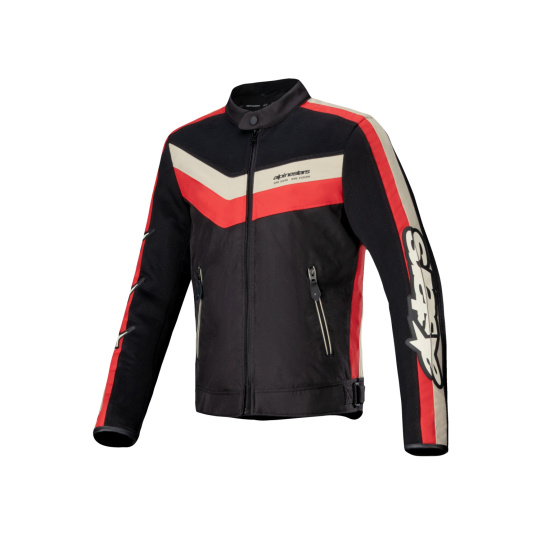 bunda T-DYNO AIR, ALPINESTARS (černá/červená/béžová) 2025