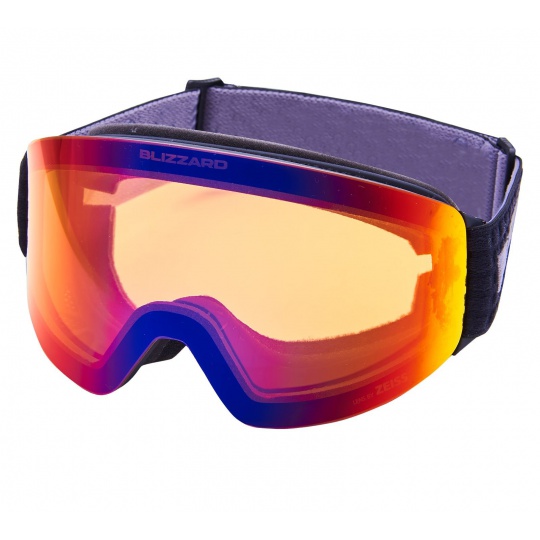 lyžařské brýle BLIZZARD Ski Gog. 932 MDAZWO, black , orange1, infrared REVO SONAR