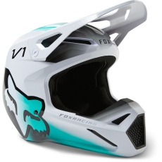 Pánská přilba Fox V1 Toxsyk Helmet Dot/Ece White 