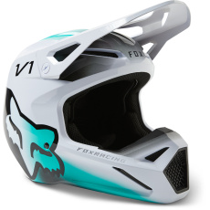 Pánská přilba Fox V1 Toxsyk Helmet Dot/Ece White Pánská přilba Fox V1 Toxsyk Helmet Dot/Ece White