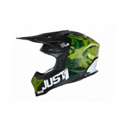 Moto přilba JUST1 J39 KINETIC matná camo army zeleno/černá Moto přilba JUST1 J39 KINETIC matná camo army zeleno/černá