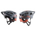 Alpinestars Vector PRO Delta Helma - Cool Gray Brick Red