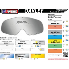 sklo Oakley Crowbar silver chrome sklo Oakley Crowbar silver chrome