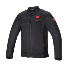 bunda LUC AIR 2 HONDA kolekce, ALPINESTARS (černá/červená) 2025 bunda LUC AIR 2 HONDA kolekce, ALPINESTARS (černá/červená) 2025