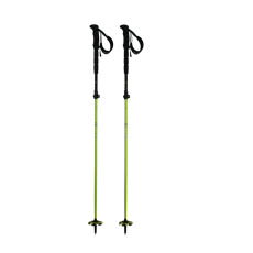 BLIZZARD Tour telescopic ski poles, black/lime green, 2023
