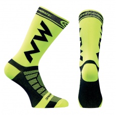 Cyklo ponožky Northwave Extreme Pro ocks Yellow Fluo/Black Cyklo ponožky Northwave Extreme Pro ocks Yellow Fluo/Black