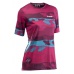 Dámský cyklo dres Northwave Xtrail Wmn Jrs S/S Mtb Beetroot/Green 