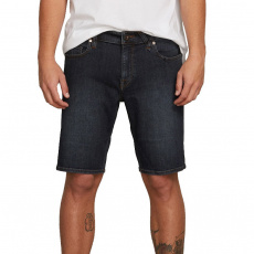 Pánské šortky Volcom Solver Denim Short Vintage Blue Pánské šortky Volcom Solver Denim Short Vintage Blue