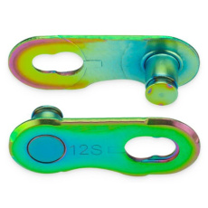 spojka řetězu KMC X Flattop NR Aurora Green 2 ks na blistru, cena za balení