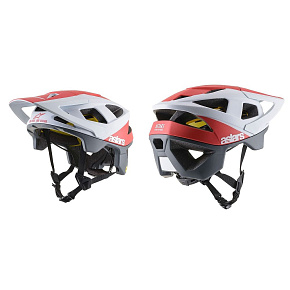 Alpinestars Vector TECH Polar Helma MIPS - white red matt Alpinestars Vector TECH Polar Helma MIPS - white red matt