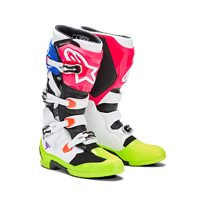 boty TECH 7 limitovaná edice HAY, ALPINESTARS (multicolor) boty TECH 7 limitovaná edice HAY, ALPINESTARS (multicolor)