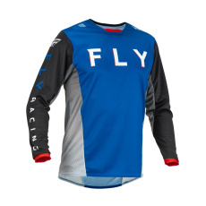 dres KINETIC KORE, FLY RACING - USA 2023 (modrá/černá) dres KINETIC KORE, FLY RACING - USA 2023 (modrá/černá)