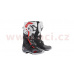 boty TECH 10 SUPERVENTED, ALPINESTARS, perforované (černá/bílá/šedá/červená)