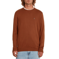 Pánský svetr Volcom Uperstand Sweater Mocha Pánský svetr Volcom Uperstand Sweater Mocha