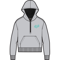 Dámská mikina Fox Foxhead asquatch Fleece Light Grey Dámská mikina Fox Foxhead asquatch Fleece Light Grey