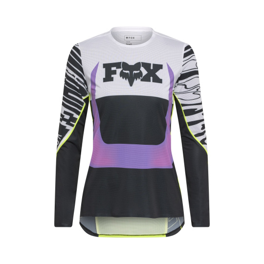 Dámský dres Fox W Flexair Ls Jersey Phantom Le  Multi