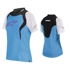 Alpinestars Drop Stella Drop S/S Jersey dres dámský Turquiose/Wh