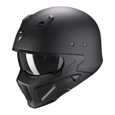 Moto přilba SCORPION COVERT-X solid černá matná Moto přilba SCORPION COVERT-X solid černá matná
