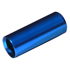 koncovka bowdenu MAX1 CNC Alu 4 mm utěsněná modrá 100 ks