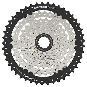 8-kazeta SHIMANO CS-HG400 11-45 zubů, stříbrná/černá, v krabičce