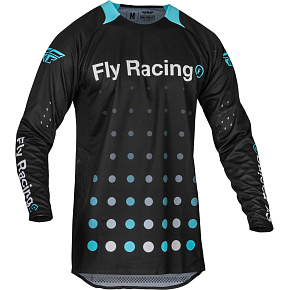 dres EVOLUTION DST. FLY RACING - USA 2024 (černá/modrá) dres EVOLUTION DST. FLY RACING - USA 2024 (černá/modrá)