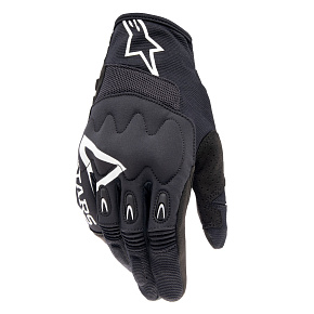 rukavice TECHDURA, ALPINESTARS (černá/bílá) rukavice TECHDURA, ALPINESTARS (černá/bílá)