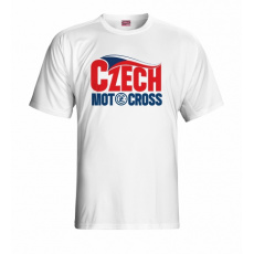 Triko ČZ Czech Flag bílé 15001-98 Triko ČZ Czech Flag bílé 15001-98
