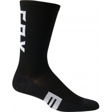 Cyklo ponožky Fox 8" Flexair Merino Sock Black Cyklo ponožky Fox 8" Flexair Merino Sock Black