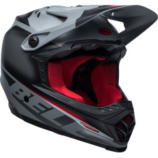 Dětská motocyklová přilba Bell Bell Moto-9 YOUTH Mips Helmet  Matte Black/Gray/Crimson