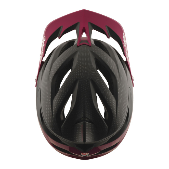 TLD HELMA A3 TROY LEE DESIGNS X SRAM RADIOSCAPE BLK / BERRY (15095500)
