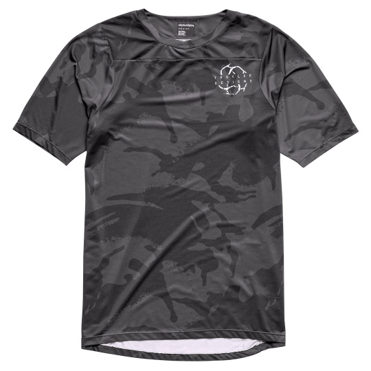 TLD DRES S KRÁTKÝM RUKÁVEM SKYLINE SHADOW CAMO CARBON (31949102)