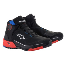 boty CR-X DRYSTAR HONDA kolekce, ALPINESTARS (černá/červená/modrá) 2025 boty CR-X DRYSTAR HONDA kolekce, ALPINESTARS (černá/červená/modrá) 2025