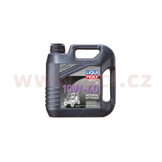 LIQUI MOLY ATV 4T Motoroil 10W40, polosyntetický motorový olej 4 l