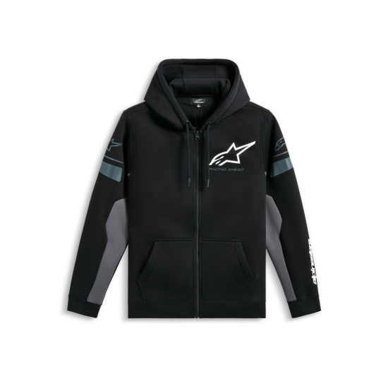 mikina ESEMEX HOODIE, ALPINESTARS (černá/šedá) mikina ESEMEX HOODIE, ALPINESTARS (černá/šedá)