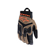 rukavice MANTI AIR, ALPINESTARS (tmavá khaki/černá/oranžová fluo) 2026