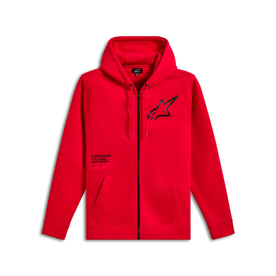 mikina TRANSVERSE HOODIE, ALPINESTARS (červená) mikina TRANSVERSE HOODIE, ALPINESTARS (červená)