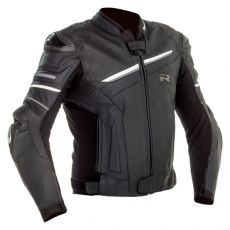 Moto bunda RICHA MUGELLO 2 bílá kožená prodloužená Moto bunda RICHA MUGELLO 2 bílá kožená prodloužená