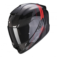 Moto přilba SCORPION EXO-1400 CARBON AIR DRIK černo/červená Moto přilba SCORPION EXO-1400 CARBON AIR DRIK černo/červená