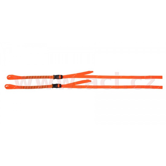 zavazadlové popruhy ROK straps LD Commuter nastavitelné, OXFORD (reflexní oranžová, šířka 12 mm, pár)