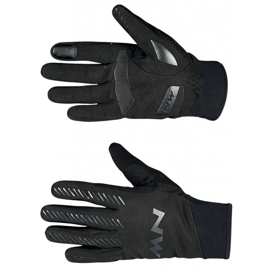 Pánské cyklo rukavice Northwave Core Full Gloves Black 