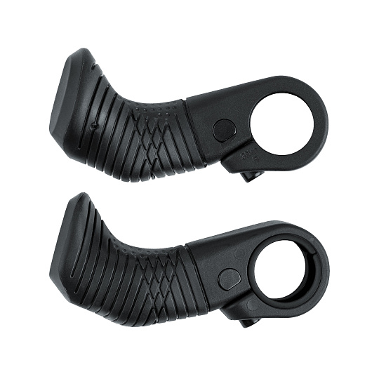 KELLYS Nástavce-rohy KLS BULLY black KELLYS Nástavce-rohy KLS BULLY black