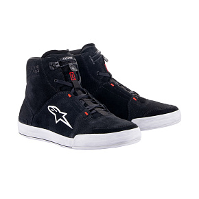 boty CHROME, ALPINESTARS (černá/šedá/červená fluo) 2027 boty CHROME, ALPINESTARS (černá/šedá/červená fluo) 2027