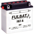 baterie 12V, YB7-A, 8Ah, 105A, konvenční 135x75x133 FULBAT(vč. balení elektrolytu)