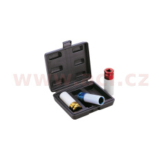 sada nástavců 1/2" 17, 19, 21 pro rázové utahováky, délka 85 mm sada nástavců 1/2" 17, 19, 21 pro rázové utahováky, délka 85 mm
