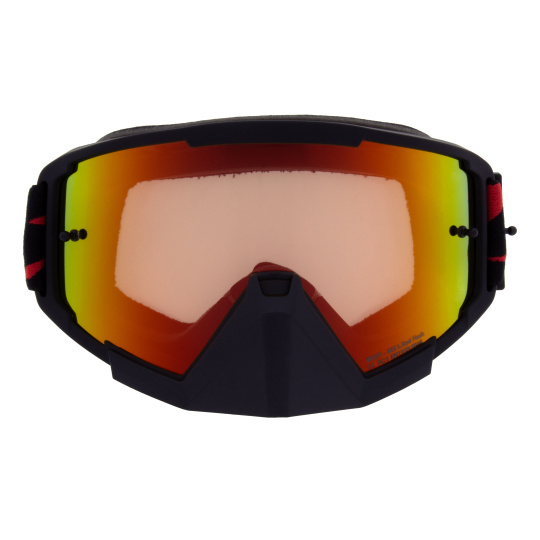 Red Bull Spect motokrosové brýle WHIP černé s červeno-žlutým sklem