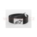pásek AGELESS WEB BELT, ALPINESTARS (černý/ chrom přezka, textil)