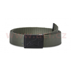 pásek AGELESS WEB BELT, ALPINESTARS (zelená/černá) pásek AGELESS WEB BELT, ALPINESTARS (zelená/černá)